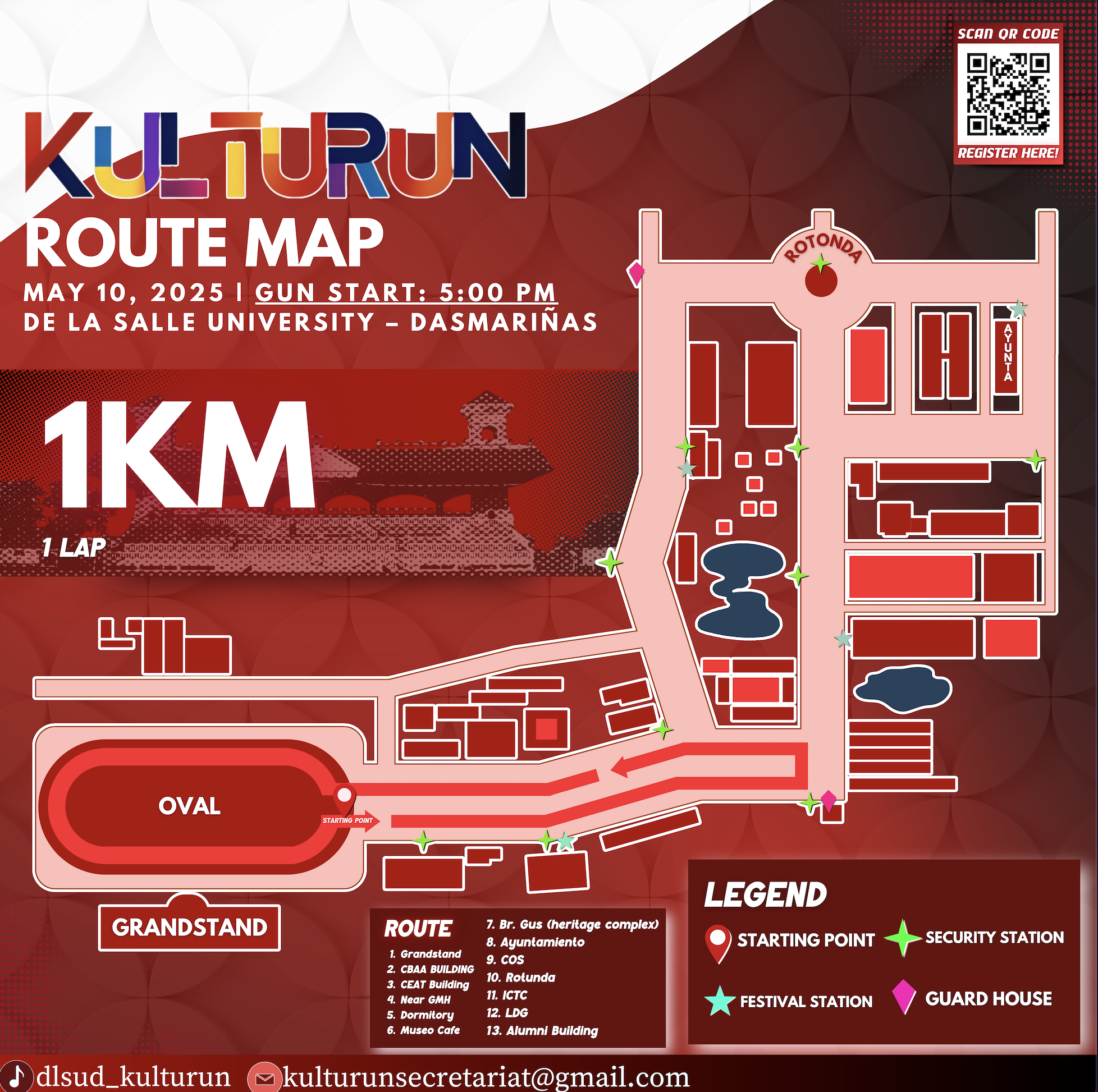 1K Route Map
