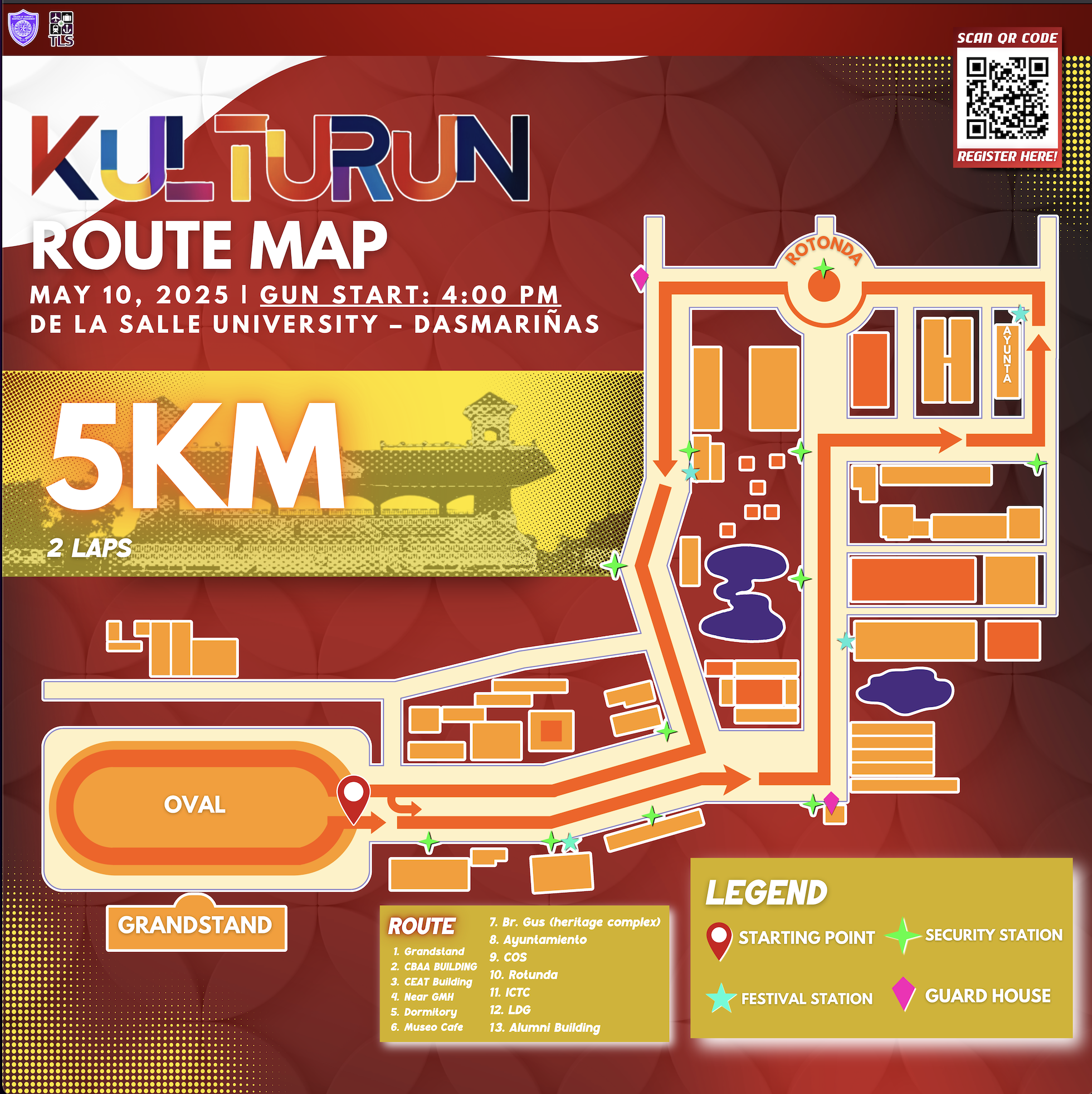 5K Route Map